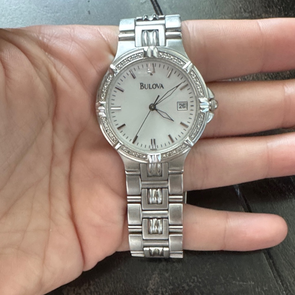 Bulova Women's Silver Bracelet Watch